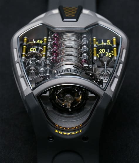 reloj hublot la ferrari|Hublot laferrari titanium yellow.